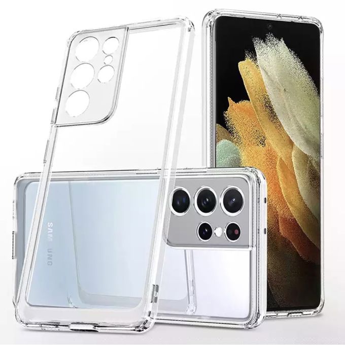 Husa Silicon Samsung S22/S23/S24/S25 PLUS/ULTRA/EDGE Clear Camera Safe