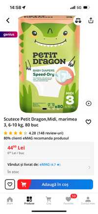 Pampers Petit Dragon nr 3