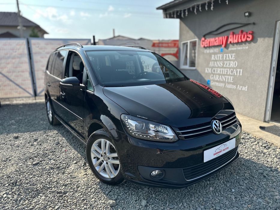 Volkswagen Touran RATE/GARANTIE1.6diesel 2014 7locuri xenon pilot inc scaune km reali