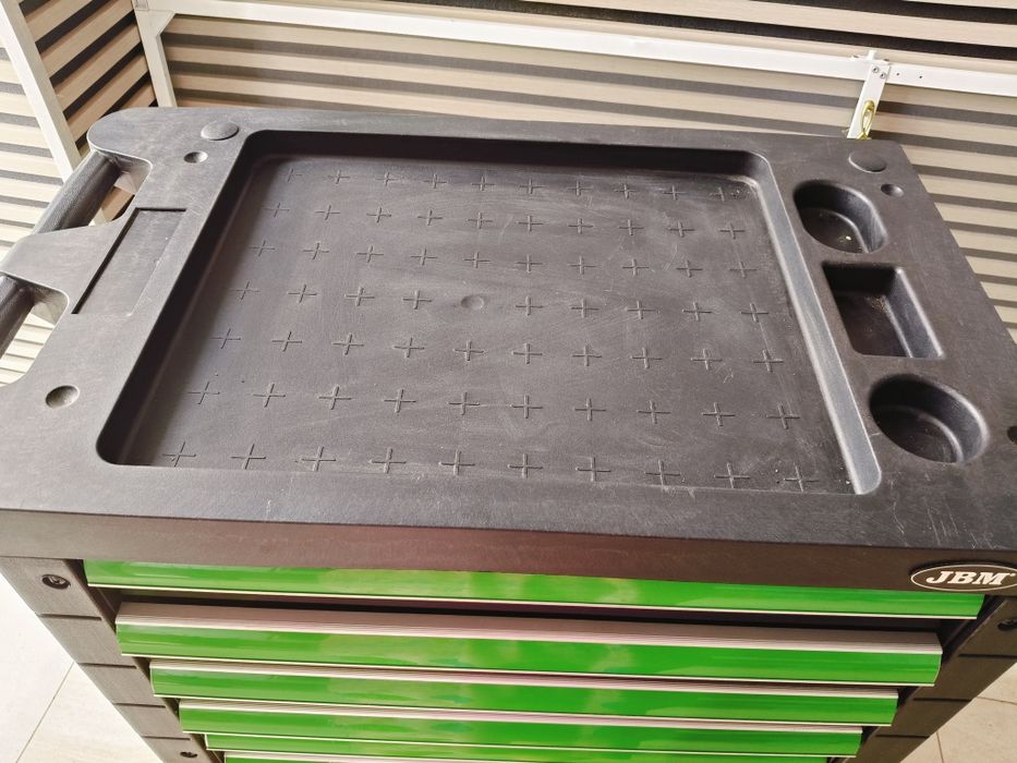Banc de scule JMB,cu 7 sertare,cu roti,folosit de 3 ori
