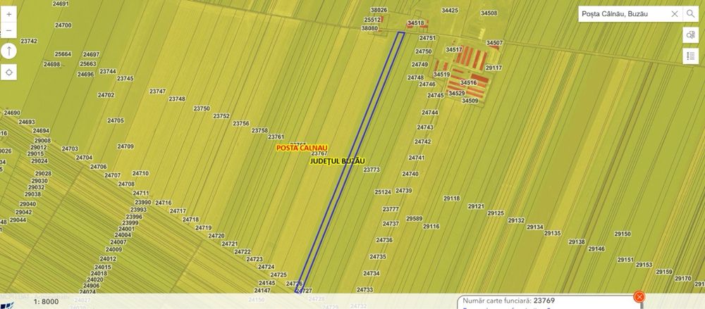 Teren extravilan de vanzare