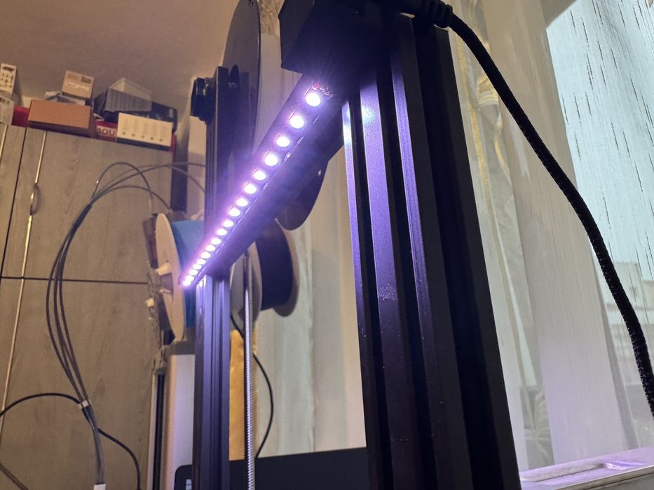 Creality Ender 3 Pro–placă silent,dual-gear, OctoPrint + cameră