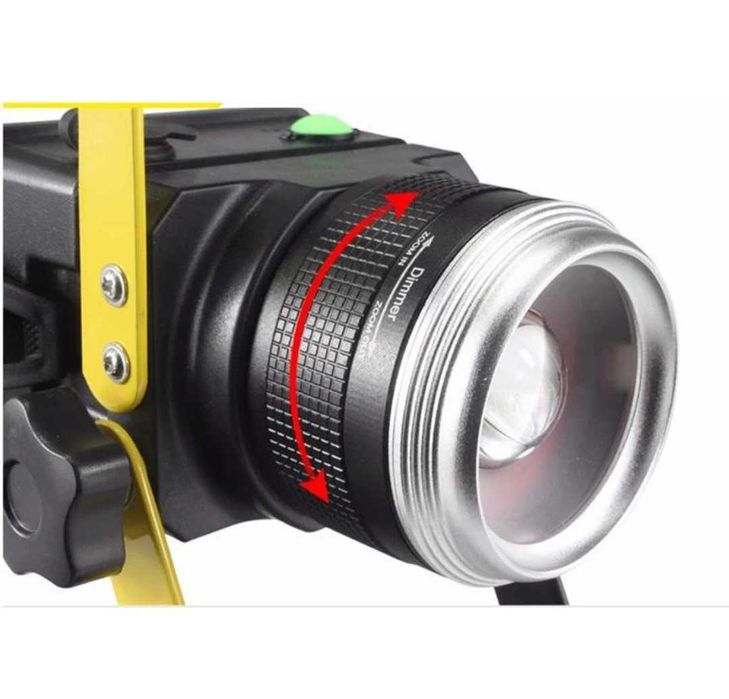 Proiector Led Portabil  30W Lumina Intensa Carcasa Aluminiu