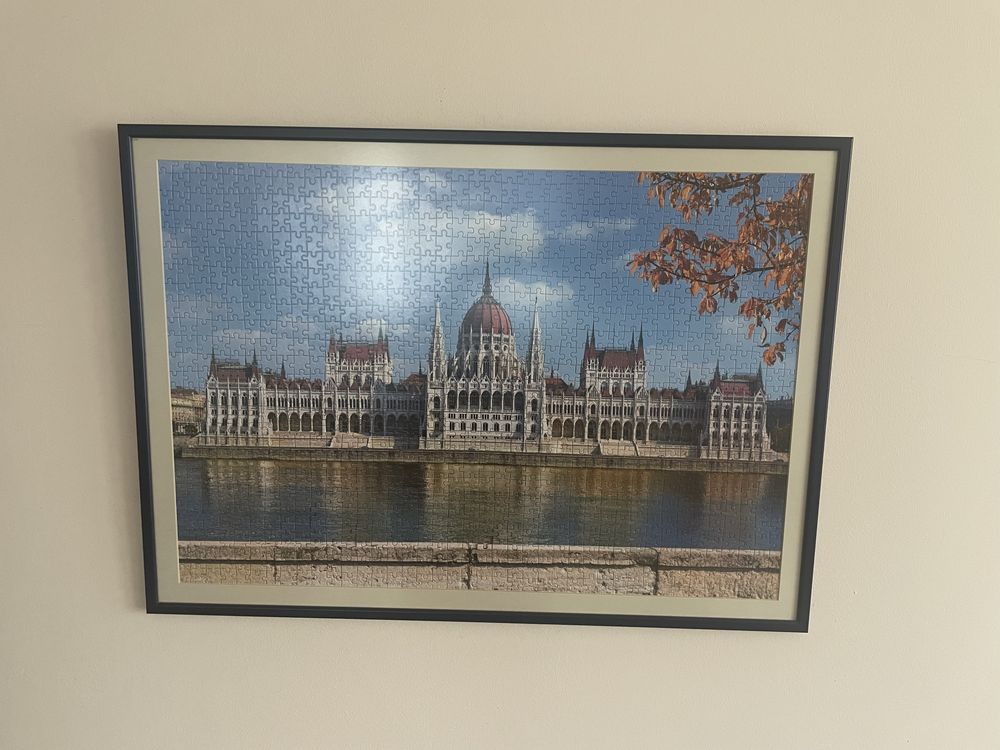 Картина пъзел рамкиран