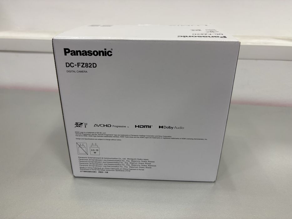 Aparat foto Panasonic DC-FZ82D, rezolutie 4K, nou la cutie
