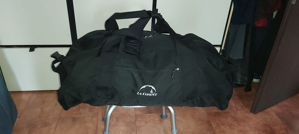 Geanta panza foaie de cort cu chingi