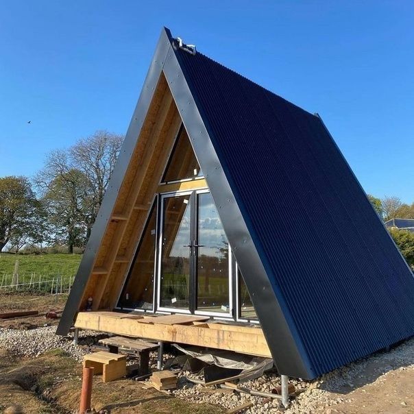 Construim Case din structura de lemn si Cabane stil A Frame, dimensiun