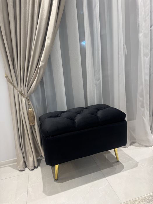 Bancuta tapitata noua cu lada de depozitare