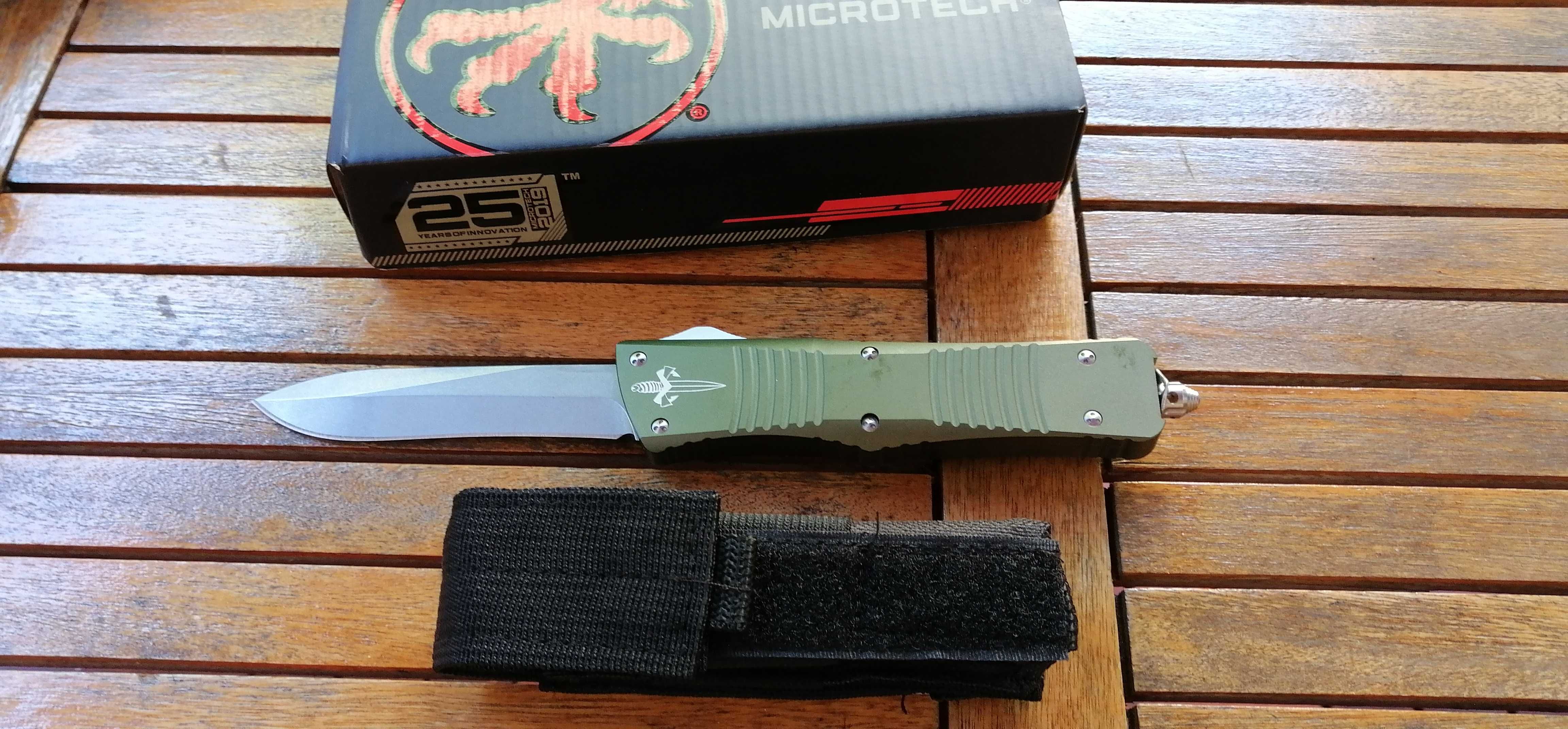 Microtech MARFIONE Recurve  COMBAT TROODON cutit automat OTF