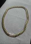 Lant Cuban de aur 14k 585 46,08 grame