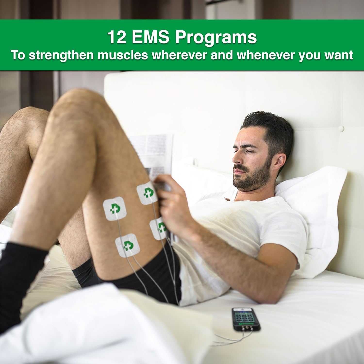 Уред за облекчаване на болка и мускулна стимулация TESMED TENS/ EMS