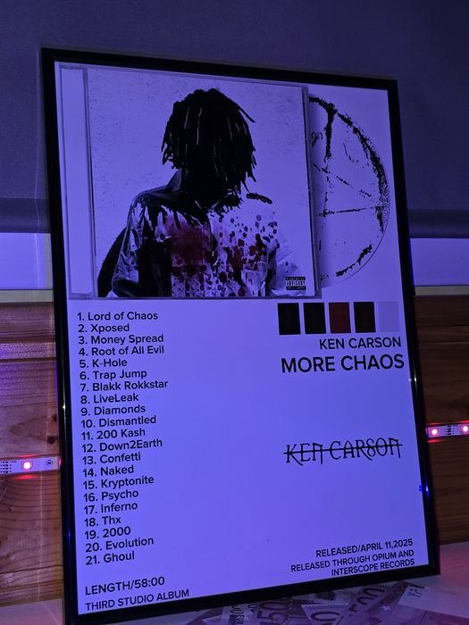 Poster Ken Carson More Chaos