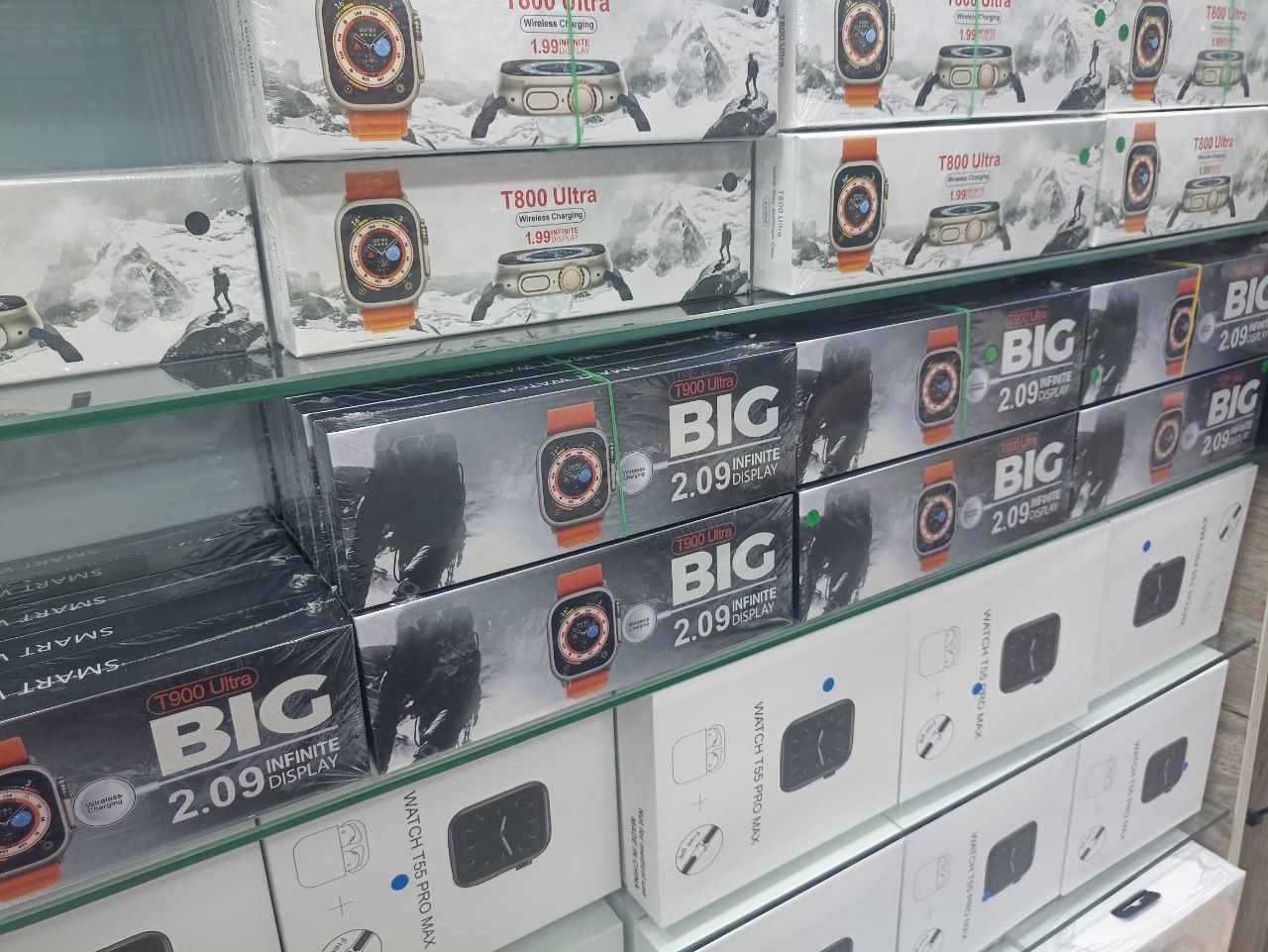 Smart watch T900 T800 Koʻp turi bor