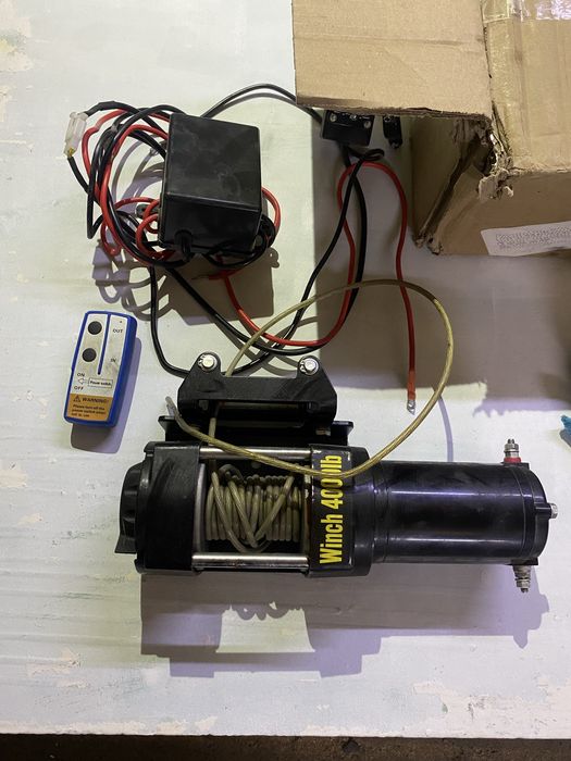 Продам лебедку на дистанционном пулте