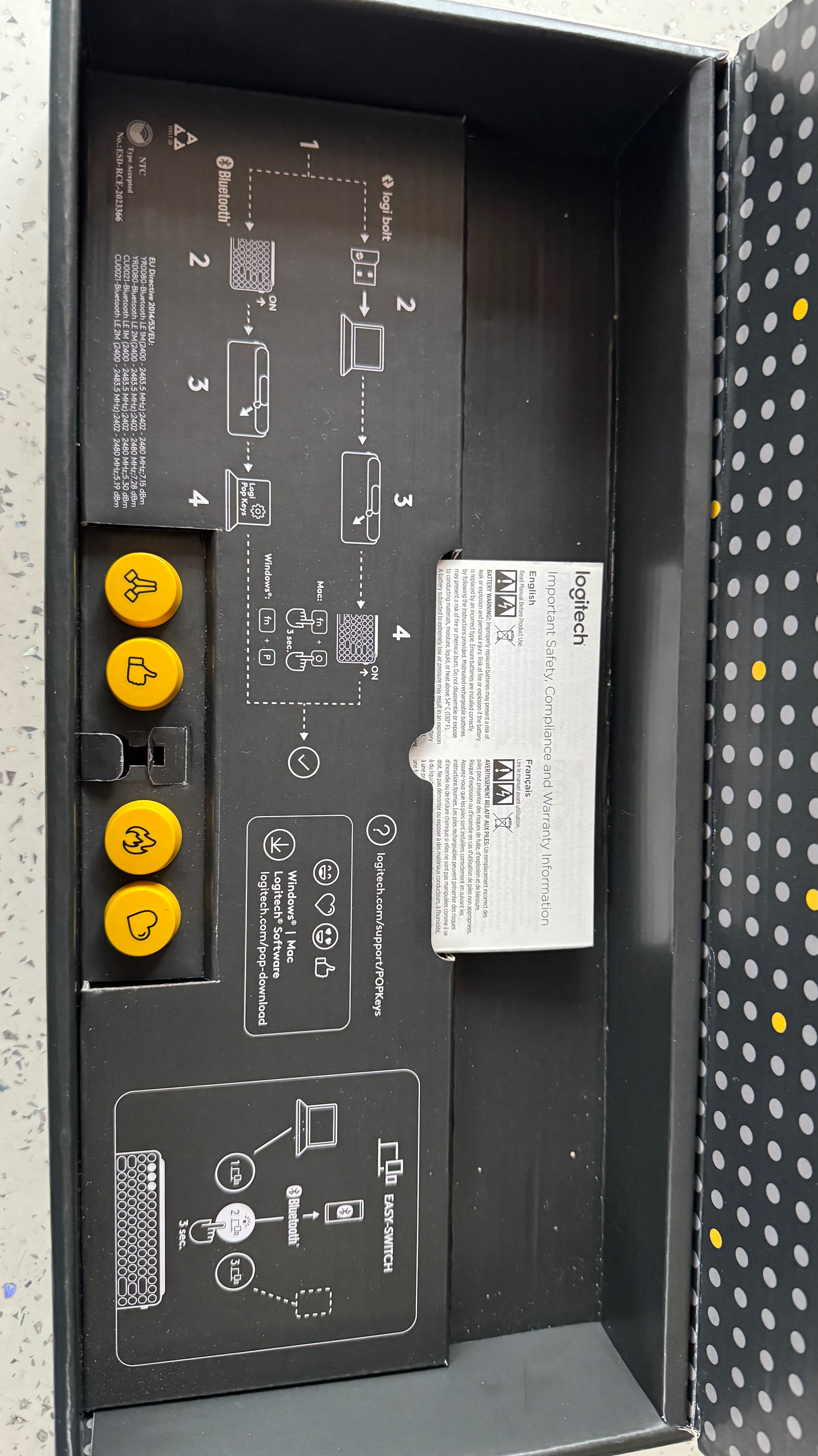 Logitech Pop Keys клавиатура