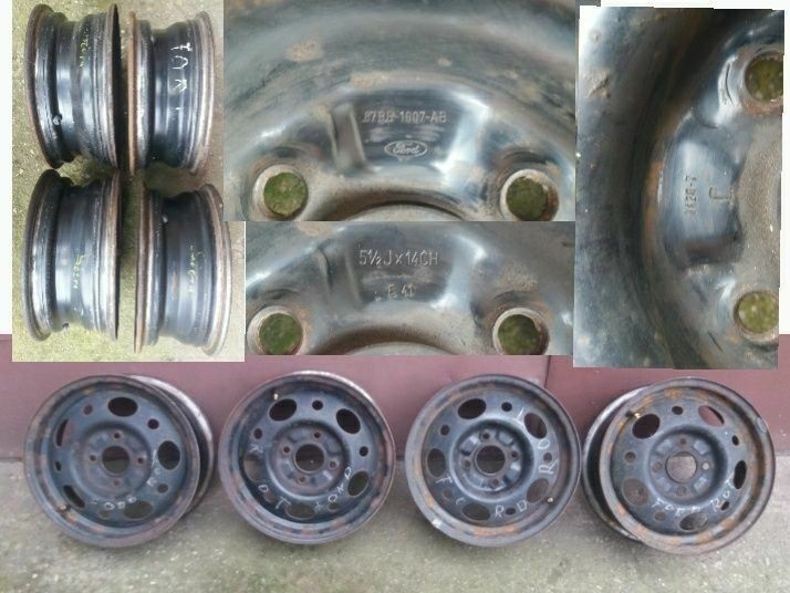 Jenti Volkswagen B3 si Ford Sierra 14 inchi