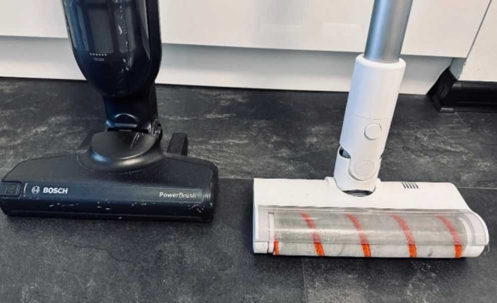 Прахосмукачки BOSCH 25.2V LithiumPower 450W и XIAOMI Dream V9