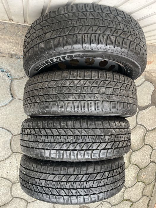 Jante otel 5x112mm, anvelope iarna 195/60 R16, VW, Audi, Seat, Skoda