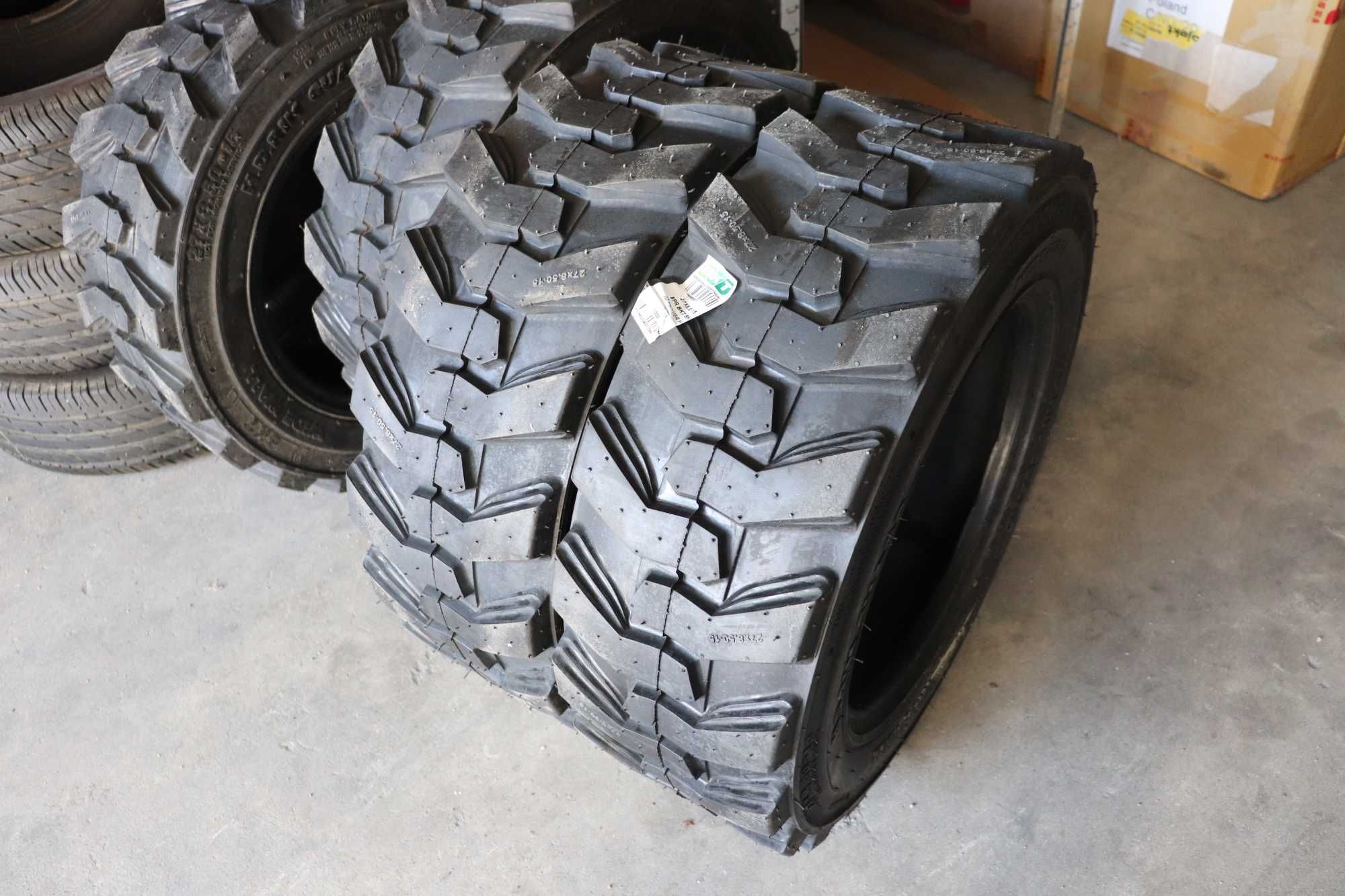 27X8.5-15 marca BKT cu 8PLY anvelope noi cauciucuri pentru BOBCAT