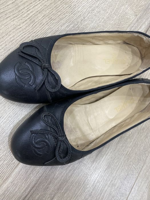 Продам балетки chanel натуральная кожа Италия