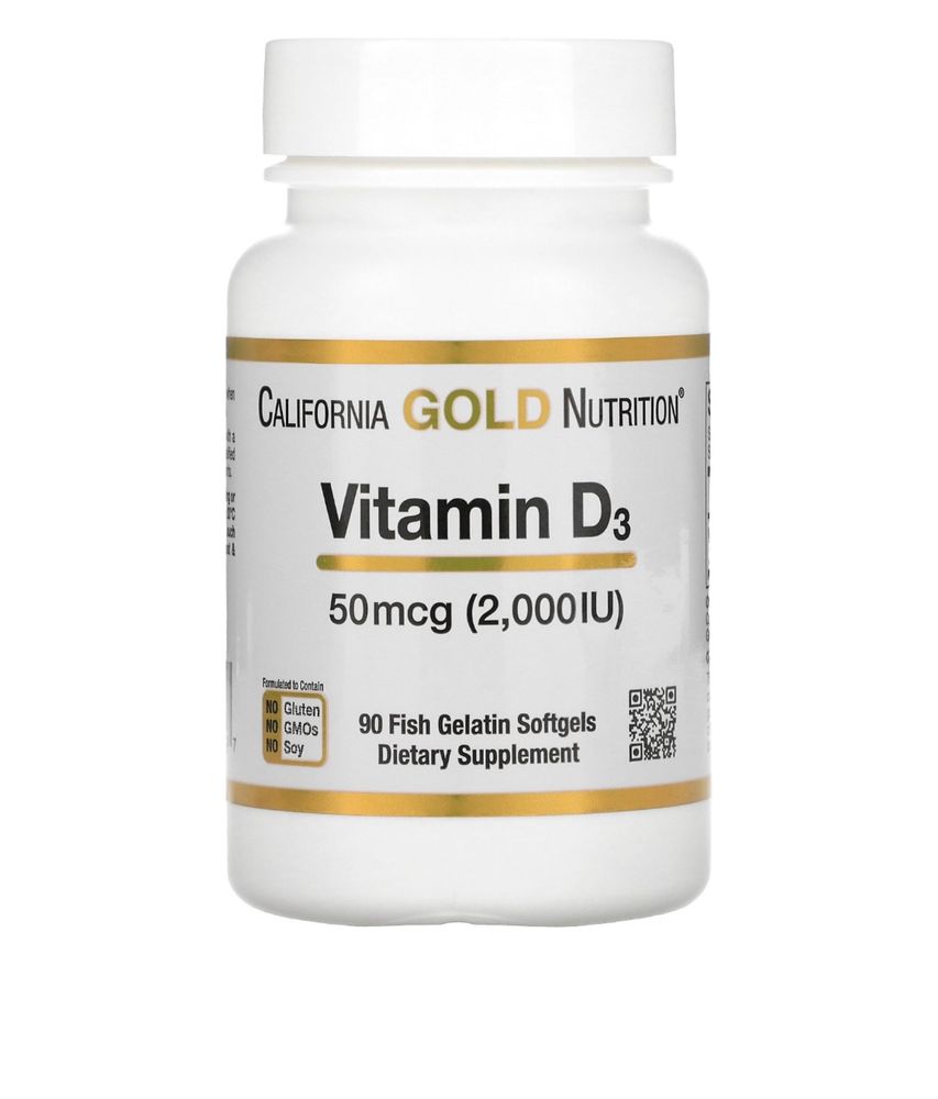 Vitamin D3 2000 California Gold