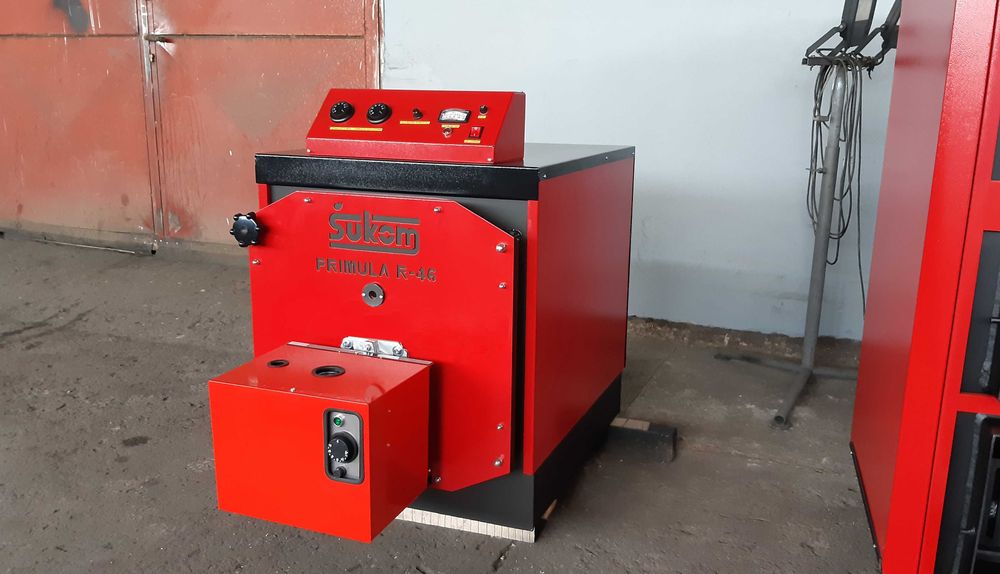 Centrala termica cu arzator automat de ulei uzat de 18-26 Kw