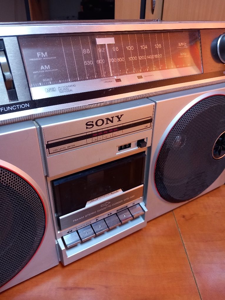 Radio casetofon Sony