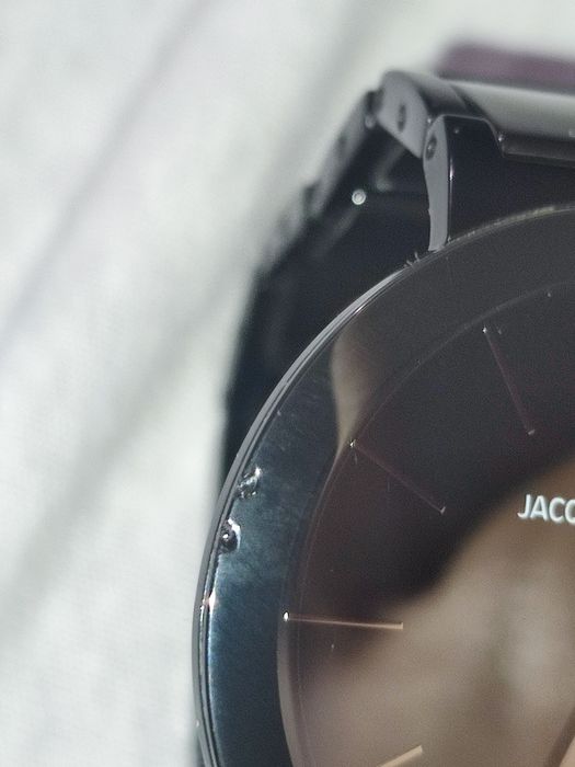 Ceas Jacques Lemans Ceramic 42-8 original – negru, elegant, stare bună