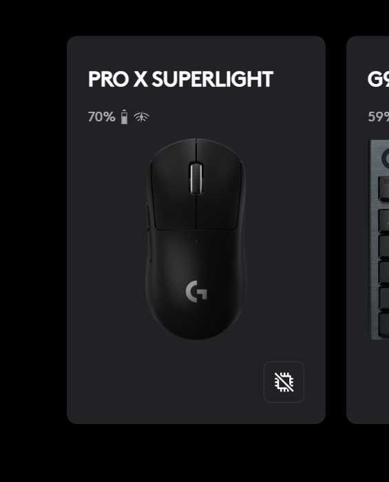 Logitech G pro x superlight + pad G740