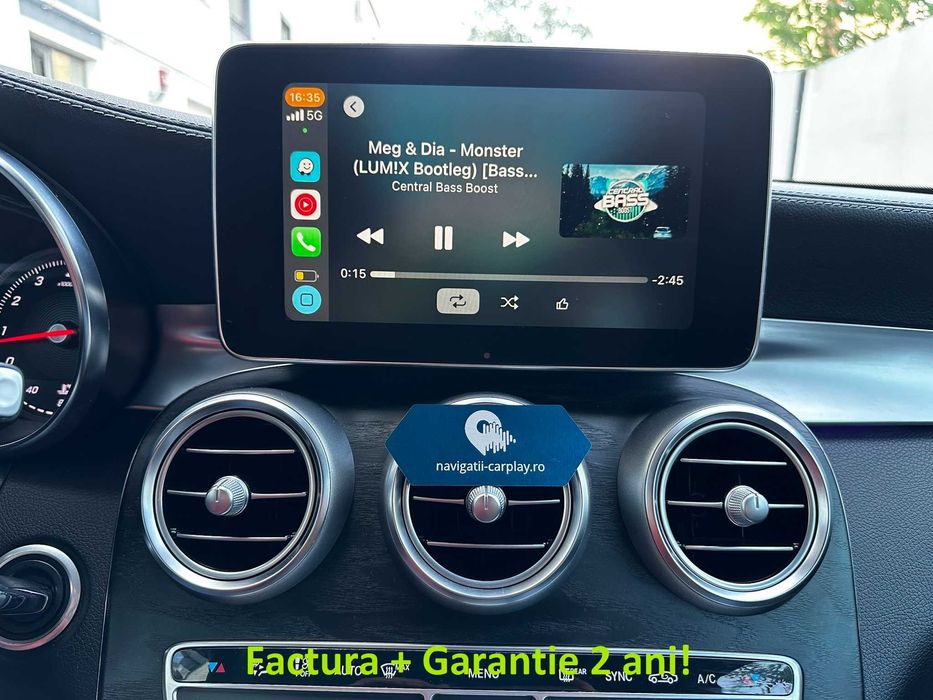 Apple Carplay & Android Auto Mercedes GLC x253 & C Class w205