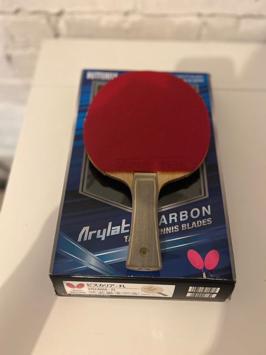 Butterfly Viscaria FL & Nittaku Fastarc G1