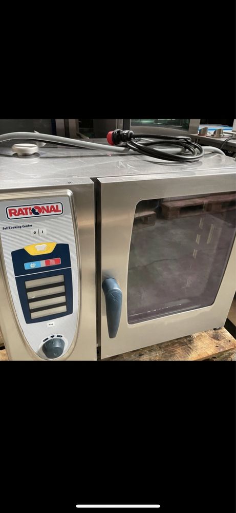 Конвектомат Rational SCC 6 тави с 6 месеца гаранция