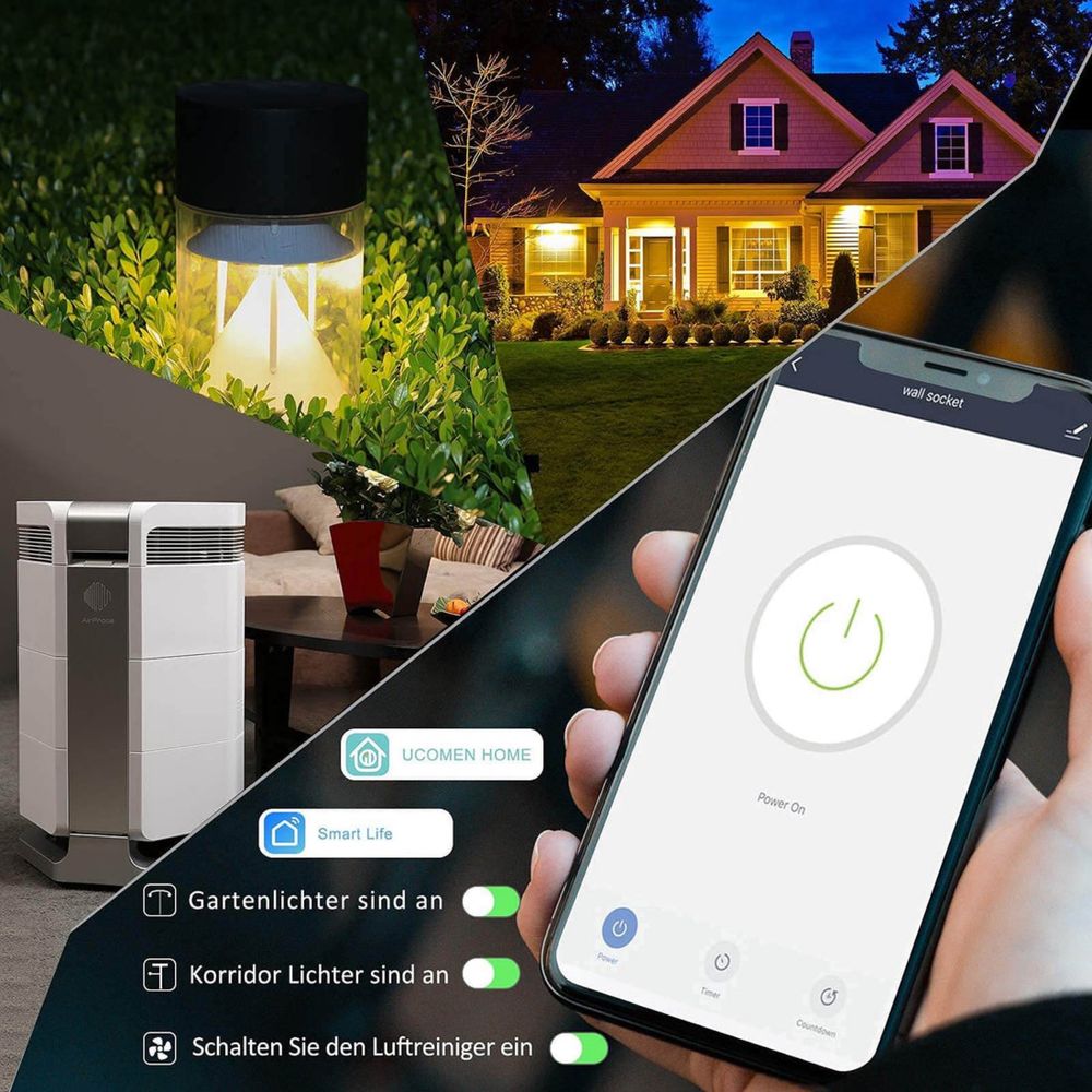 Prize WiFi de Exterior UCOMEN IP44 - pachet de 4