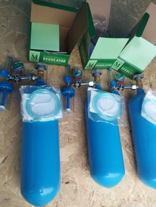 Медицинские кислородные баллоны заправленные