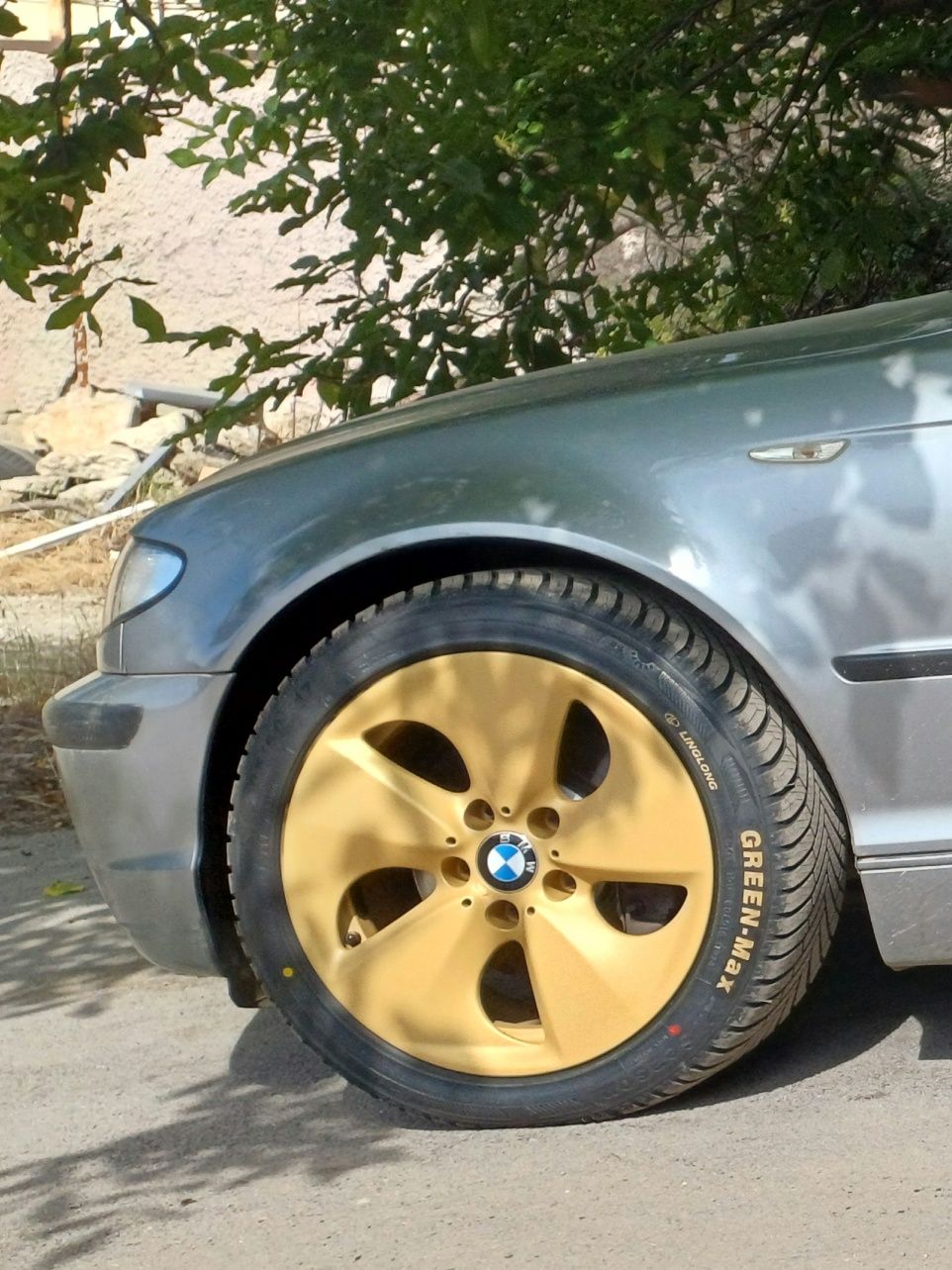 Джанти 5x120 17" BMW Style 363 с нови all season гуми Linglong