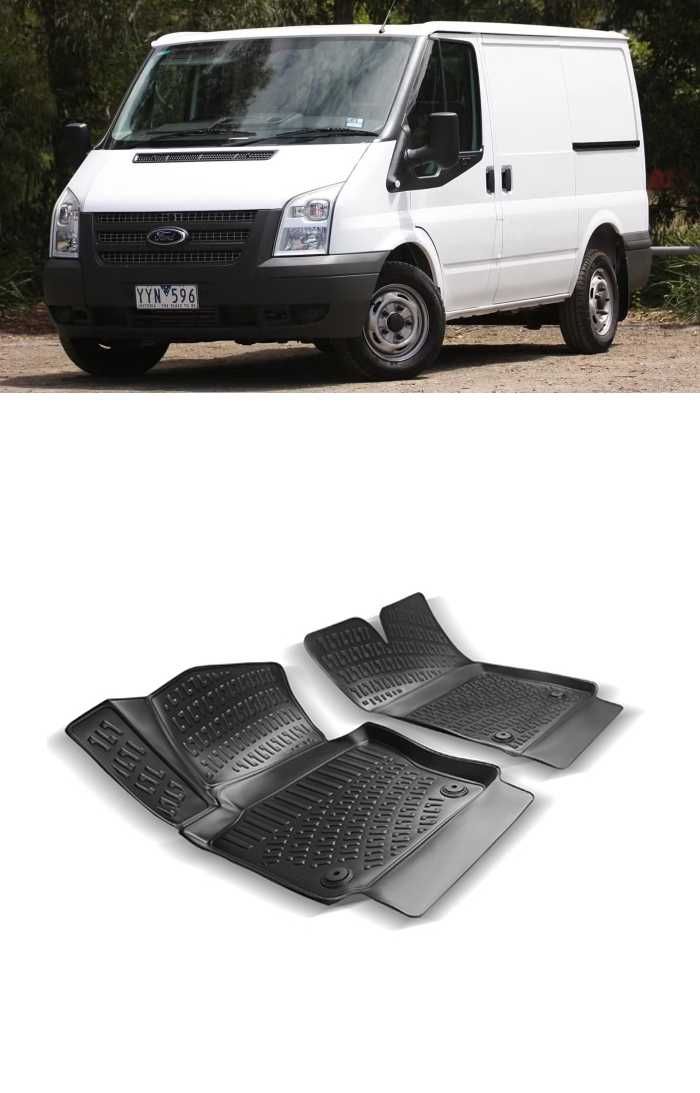 Гумени стелки RizLine съвместими с Ford Transit 2000-2014