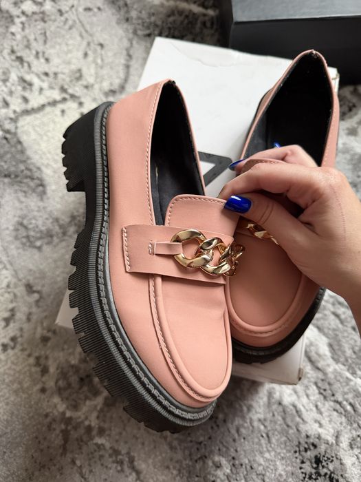 Mocasini roz marimea 36