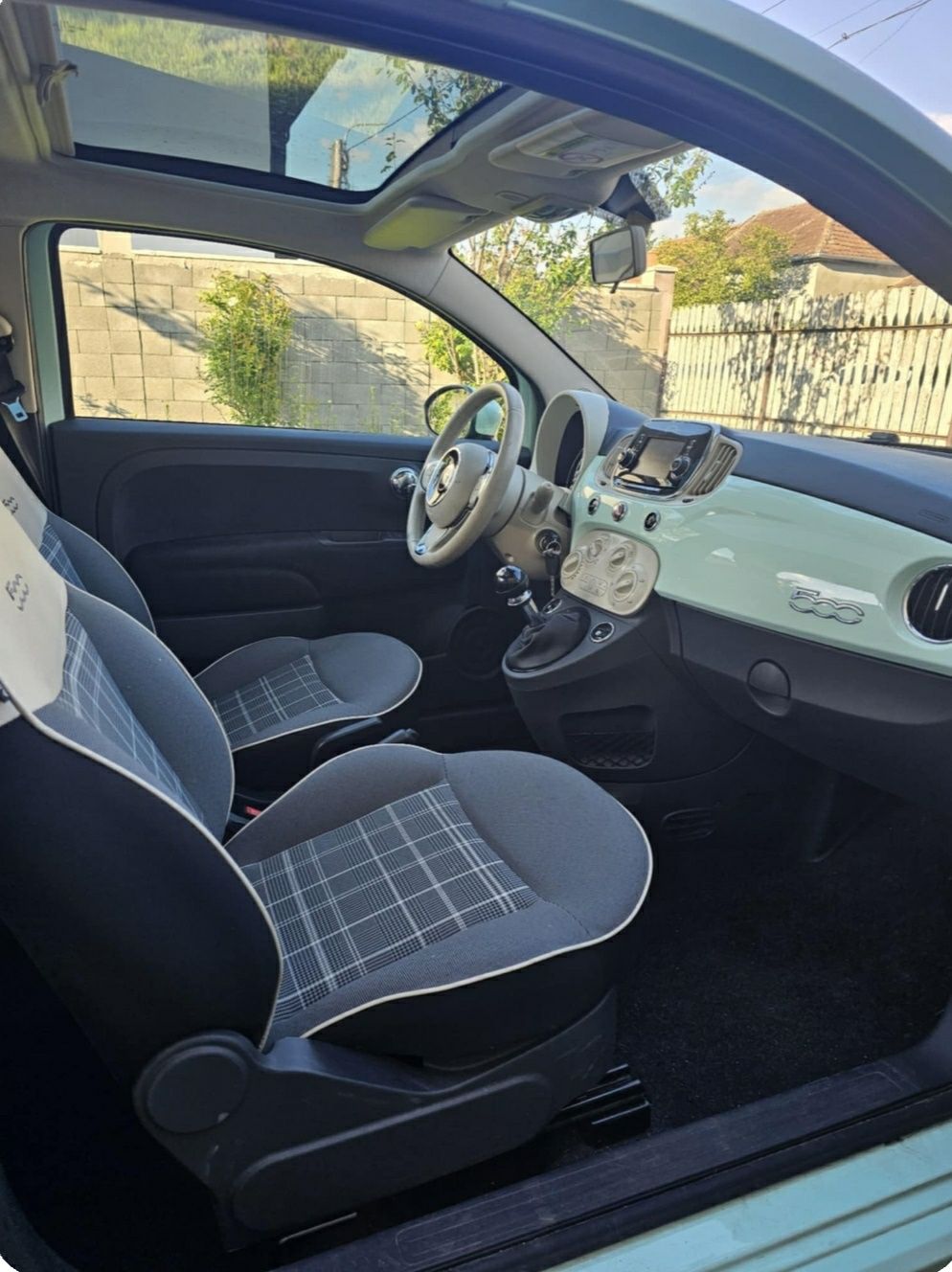 Fiat 500 /2017/facelift/panoramic