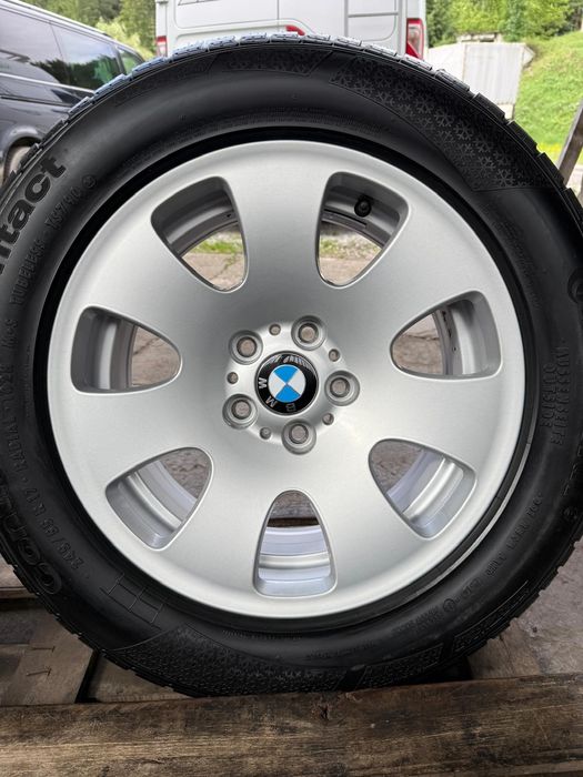 Jante originale BMW X3 style 165 forjate cu anvelope 245/55 17 5x120