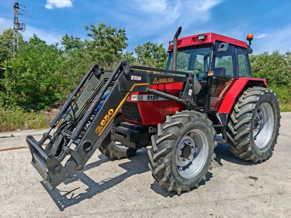 Tractor Case 5120 plus cu incarcator frontal Agram