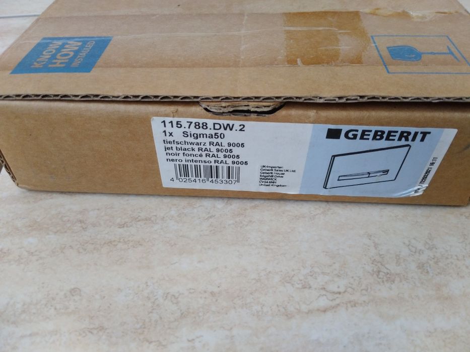 Geberit sigma 50 и държачи