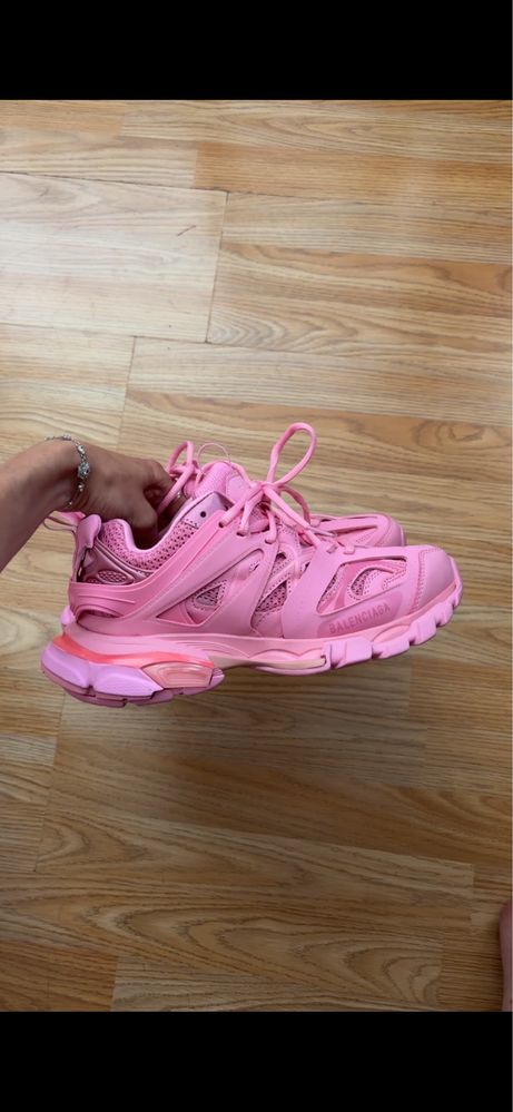 ПОСЛЕДНИ Balenciaga Track 2 Pink Розови маратонки