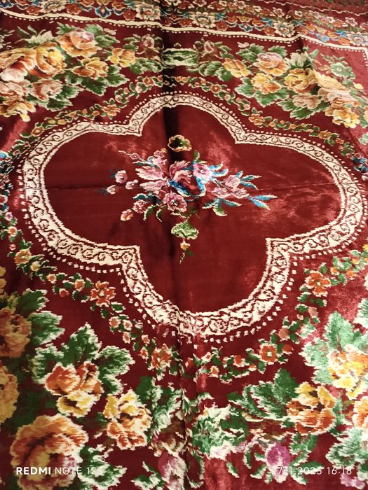 Fata de masa vintage 123*123 cm