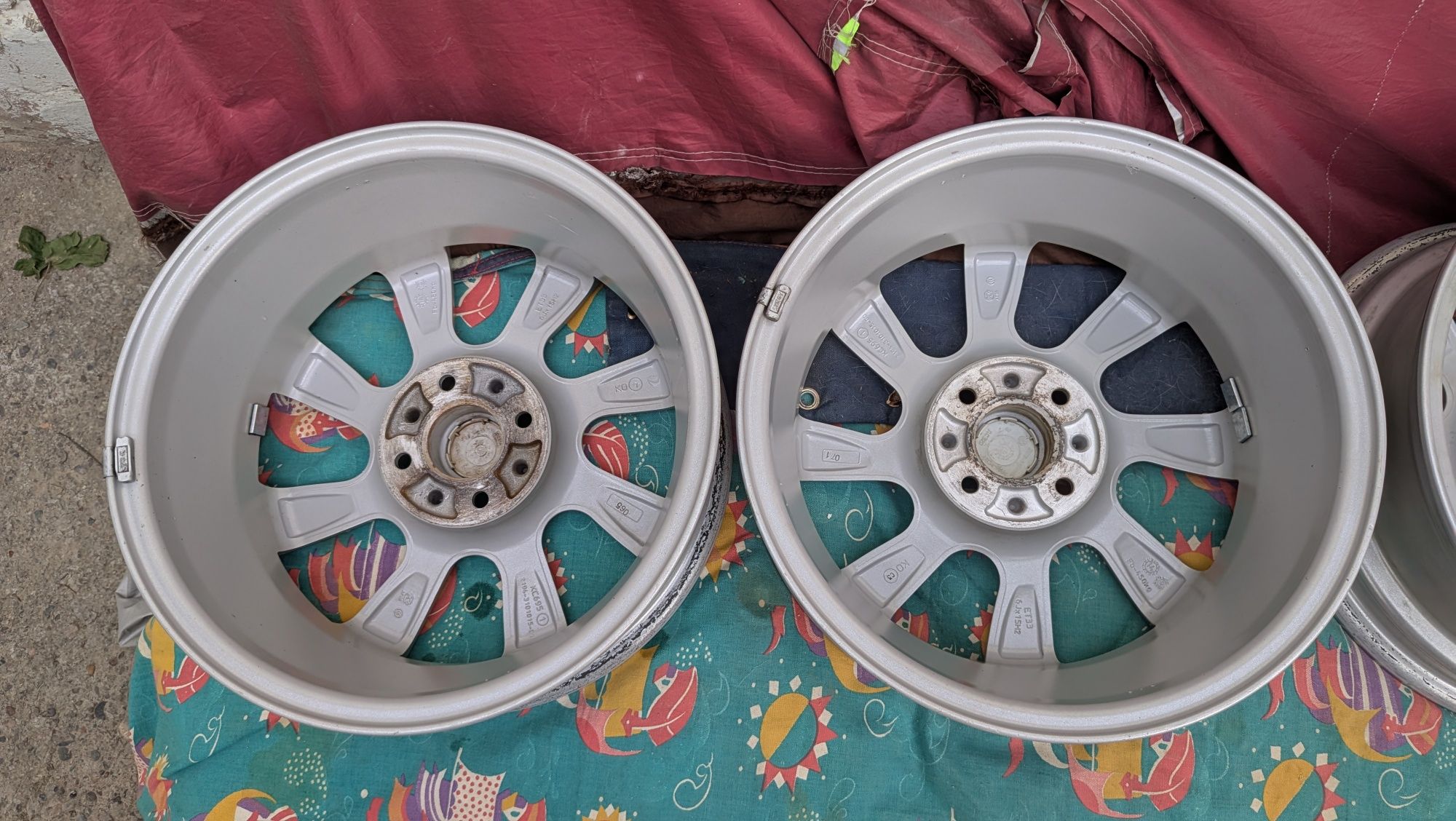 Продаю диски K&K КС695 4x98 ET33 D58.5 R15