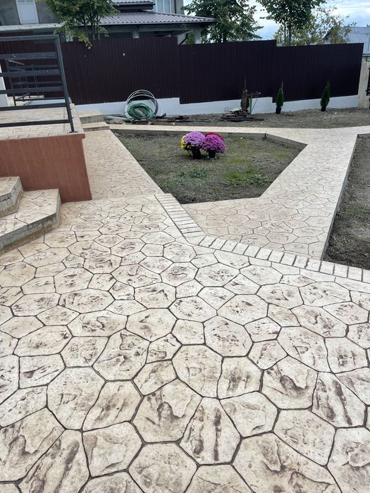 Pavaj din Beton Amprentat Iasi / Producator
