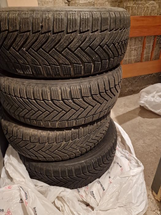 4 гуми Michelin Alpin6, 205x55x16, dot 2119, зимни