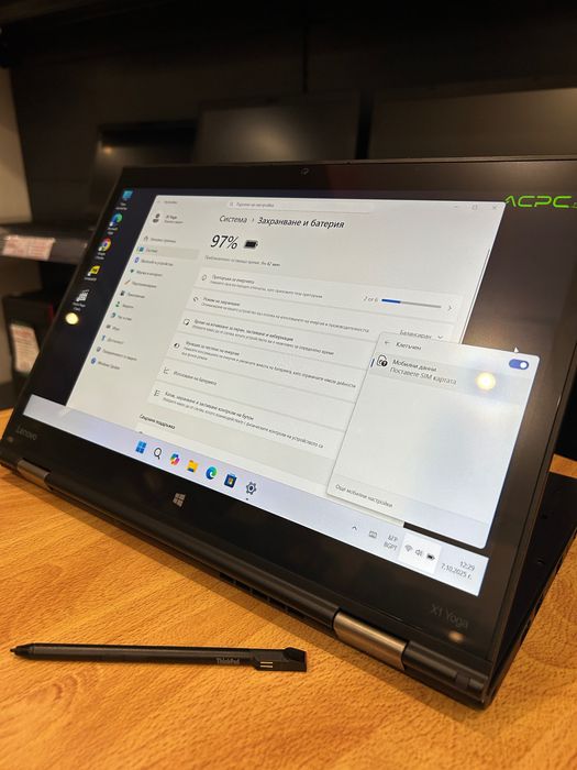 Лаптоп Lenovo X1 Yoga Gen1 i5/16GB RAM/512GB с 3 месеца гаранция! ТЪЧ