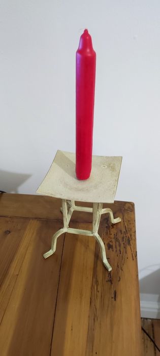 Винтидж свещник-железен.