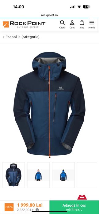 Geaca Mountain Equipment Makalu Men