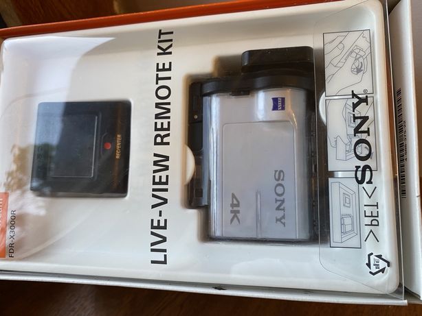 Экшн камера Sony FDR X 3000 R